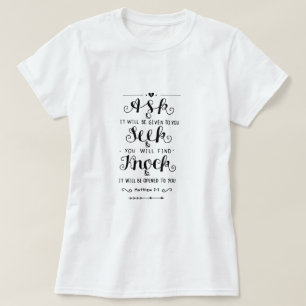 CAMISETA MATTHEW 7:7