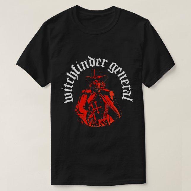 Camiseta Matthew Hopkins - Cazador General de Brujas (Diseño del anverso)
