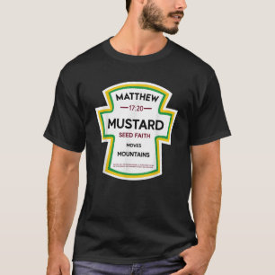 Camiseta Matthew Seed Mustard Faith Mueve Montañas Christm