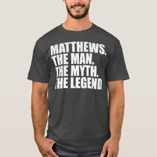 Camiseta MatthewsMatthews Nombre de la familia Matthews Mam