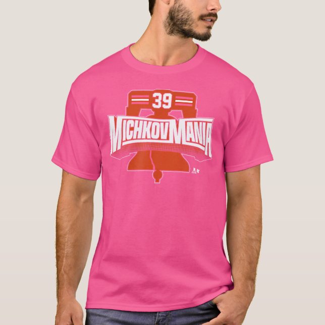 Camiseta Matvei Michkov Michkovmania Hockey Philadelphia (Anverso)