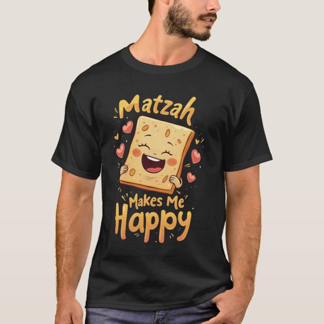 Camiseta Matzá Me Hace Feliz (Anverso)