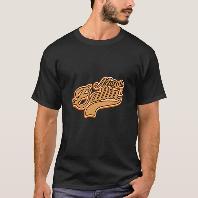 Camiseta Matzah Ballin' - Gracioso Pesach pasa judío (Anverso)