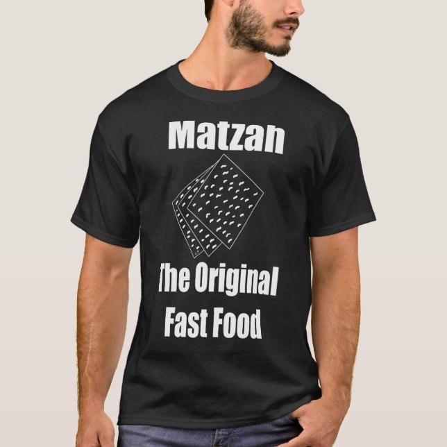 Camiseta Matzah La Comida Rápida Original Matzo Ball 1 (Anverso)