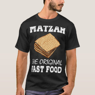 Camiseta Matzah La Pascua De Alimentos Rápidos Original La 