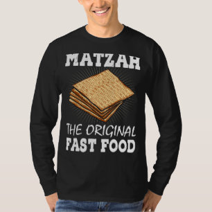 Camiseta Matzah La Pascua De Alimentos Rápidos Original La