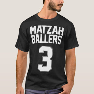 Camiseta Matzah Ller 3 Divertidos Bocetos Judíos Equipo Mat
