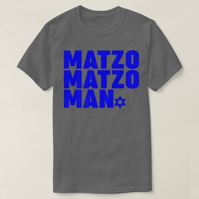 Camiseta Matzo Man Premium T (Diseño del anverso)