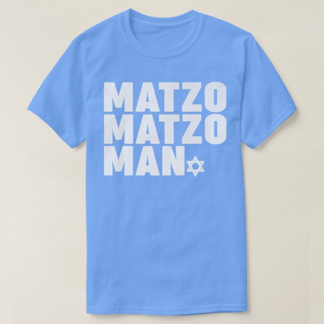 Camiseta Matzo Matzo Man (Diseño del anverso)