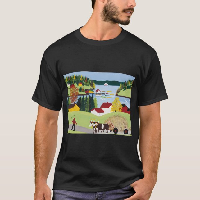 Camiseta Maud Lewis (Anverso)