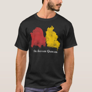 Camiseta Mauerfall - Wir hassen Grenzen
