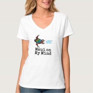 Camiseta Maui en mi mente tortuga