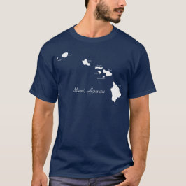 Camiseta Maui Hawái con Islas Hawaianas