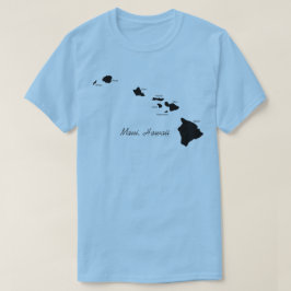 Camiseta Maui Hawái con Islas Hawaianas