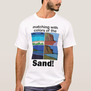 Camiseta Maui Hawái Fiesta con Colores de Arena