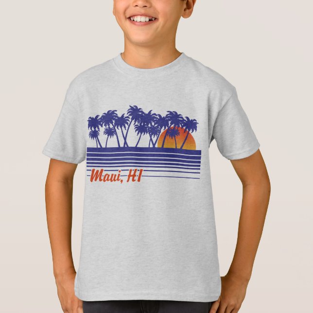 Camiseta Maui Hawaii (Anverso)