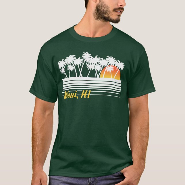 Camiseta Maui Hawaii (Anverso)