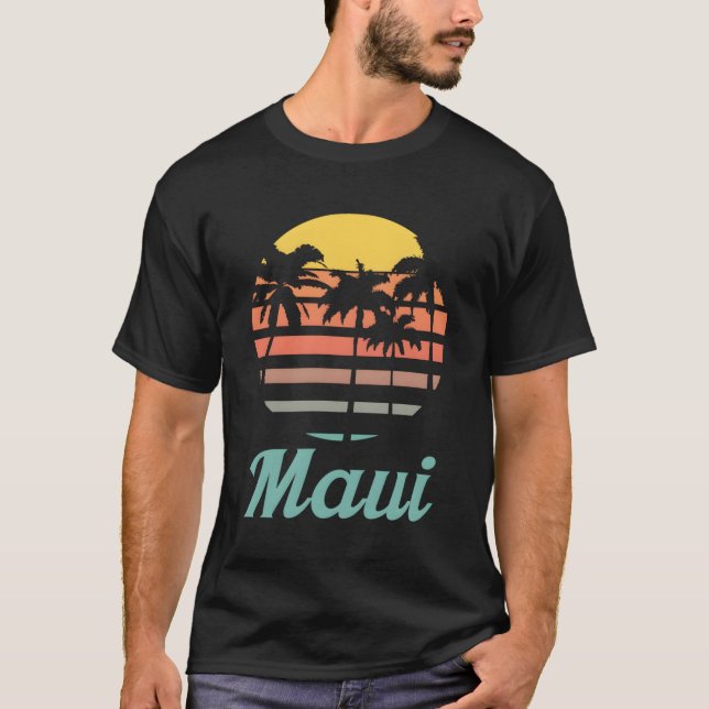 Camiseta Maui Hawaii (Anverso)