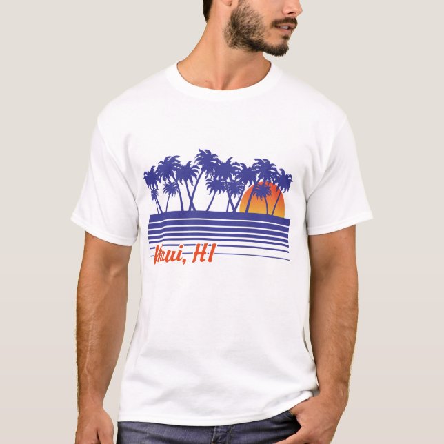 Camiseta Maui Hawaii (Anverso)