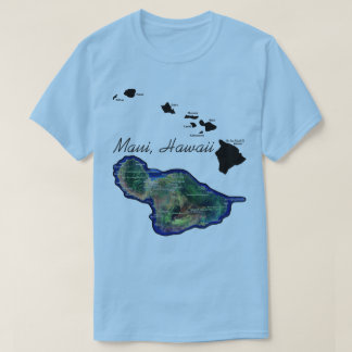Camiseta Maui Hawaii con Islas Hawái