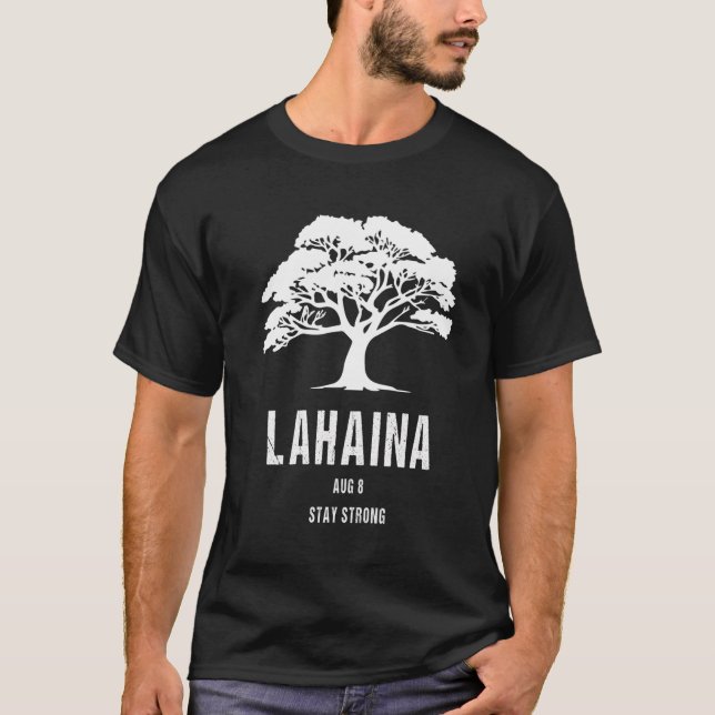 Camiseta Maui Hawaii Fuerte sobreviviente del incendio de M (Anverso)