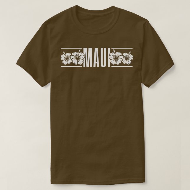 Camiseta Maui Hawaii Hawaii (Diseño del anverso)