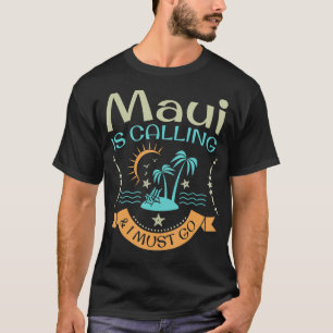 Camiseta Maui Hawaii Hawaii Hawaii Aloha Summer Vaca