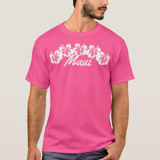 Camiseta Maui Hawaii Hibiscus Flores en Hawái Surf