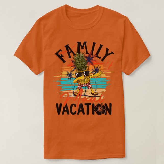 Camiseta Maui Hawaii Isla 2022 Vacaciones familiares coinci (Diseño del anverso)