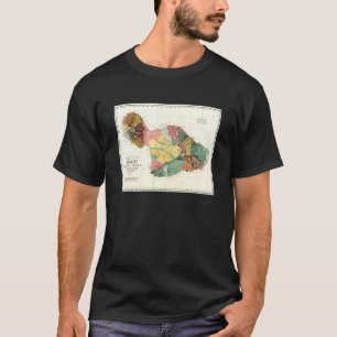 Camiseta Maui Hawaii Map