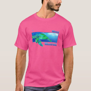 Camiseta Maui Hawaii Nadando Honu