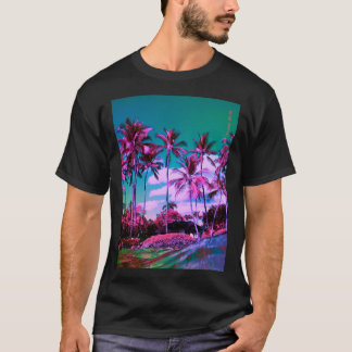 Camiseta Maui Hawaii Palms Trees T-Shirt