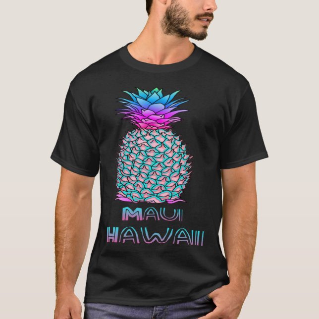 Camiseta Maui Hawaii Pineapple (Anverso)