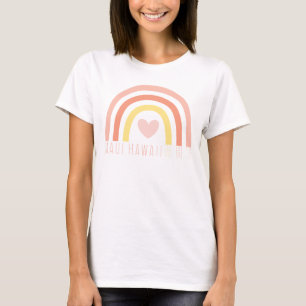 Camiseta Maui Hawaii Rainbow