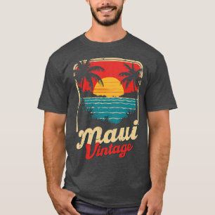 Camiseta Maui hawaii Retro TShirt
