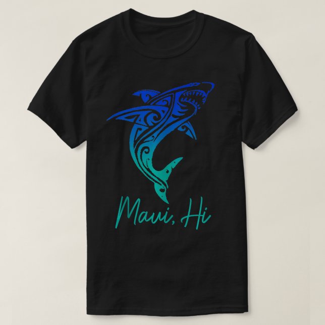 Camiseta Maui Hawaii Submarinismo Surfista De Surf En Hawái (Diseño del anverso)