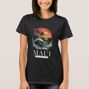 Camiseta Maui Hawaii Surf Beach Hawaii Surfing Souvenir S