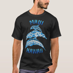Camiseta Maui Hawaii Vacaciones para delfines tribales