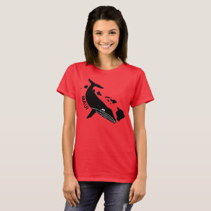 Camiseta Maui - Islas Hawaii Humpback