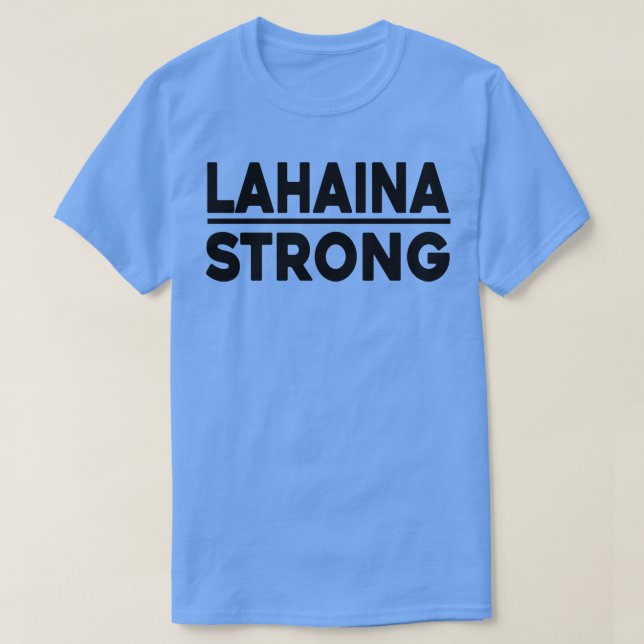 Camiseta Maui Lahaina Hawaii Banyan Tree Strong (Diseño del anverso)