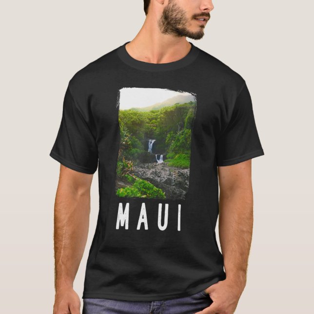 Camiseta Maui Maui Hawaii Tourii Tee Maui (Anverso)