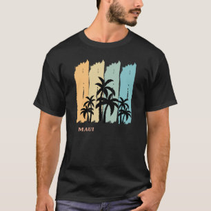 Camiseta Maui Palms Sun Hawaii Surf Aloha Oahu Waikiki Souv