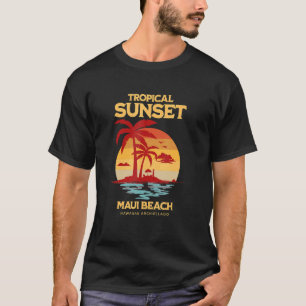 Camiseta Maui se acerca al archipiélago hawaiano de vacacio