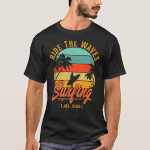 Camiseta Maui Su Vintage Hawaii Hawaiian Beach Surfing 70