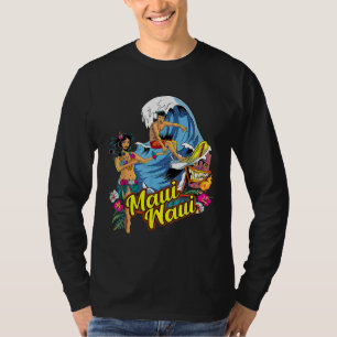 Camiseta Maui Waui Wowie Weed Strain Hawaii Surf