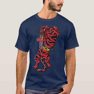 Camiseta Maul Red Toother Saber Tradicional Tattoo Style by