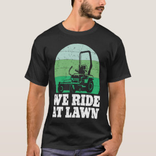 Camiseta Maullaje De Césped Viajamos En Lawn Mower Lawn Car
