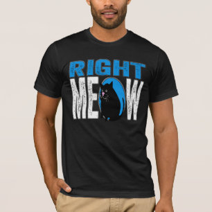 Camiseta ¡MAULLIDO correcto! Chiste divertido del gato del