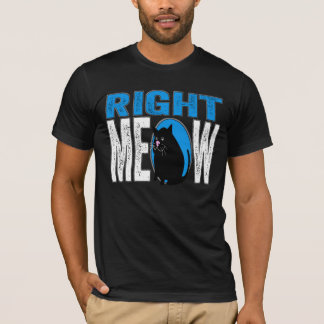 Camiseta ¡MAULLIDO correcto! Chiste divertido del gato del