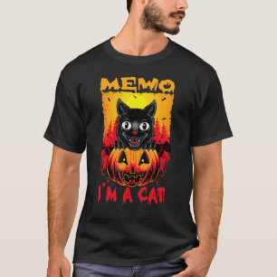 Camiseta Maúllo Soy Un Gato Disfraz De Halloween De Gato Ne